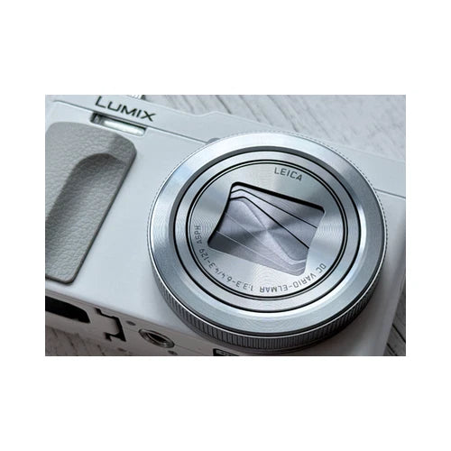 Panasonic Lumix TZ99 (ZS99) Compact Digital Camera – 50x Optical Zoom & 4K Video – White (DC-TZ99E-W)