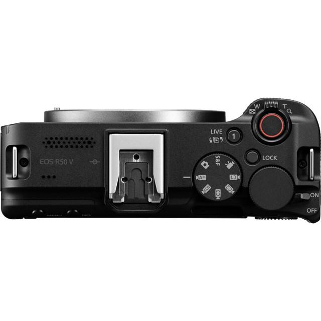 Canon EOS R50 V Mirrorless Camera Body Only (24.2MP APS-C, RF Mount, 4K Video, Dual Pixel AF, Wi-Fi, Black)