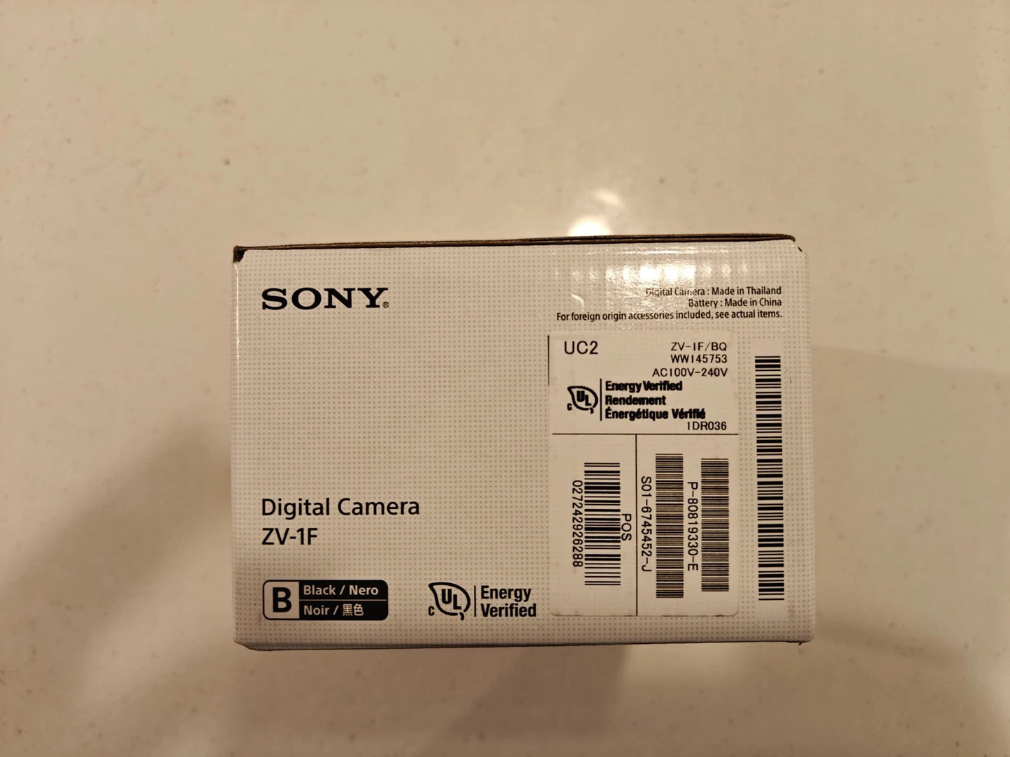 Sony ZV-1F Vlogging Digital Camera – 20.1 MP with 4K Video & F2.0 Ultra-Wide Lens – Black