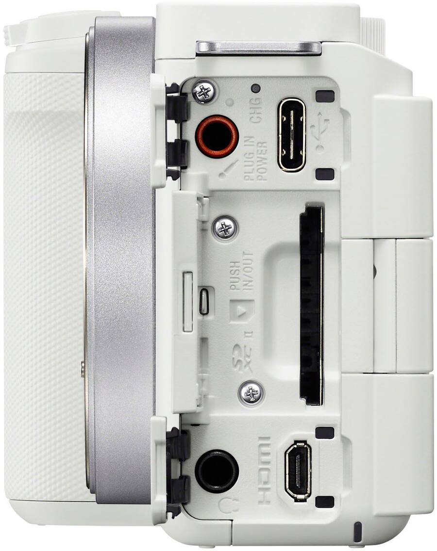 Sony Alpha ZV-E10 II APS-C Mirrorless Content Creator Camera (Body Only) – White