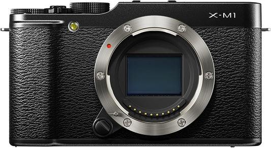 Fujifilm X-M1 Compact System 16MP Digital Camera with 3-Inch LCD - Body Only, Black