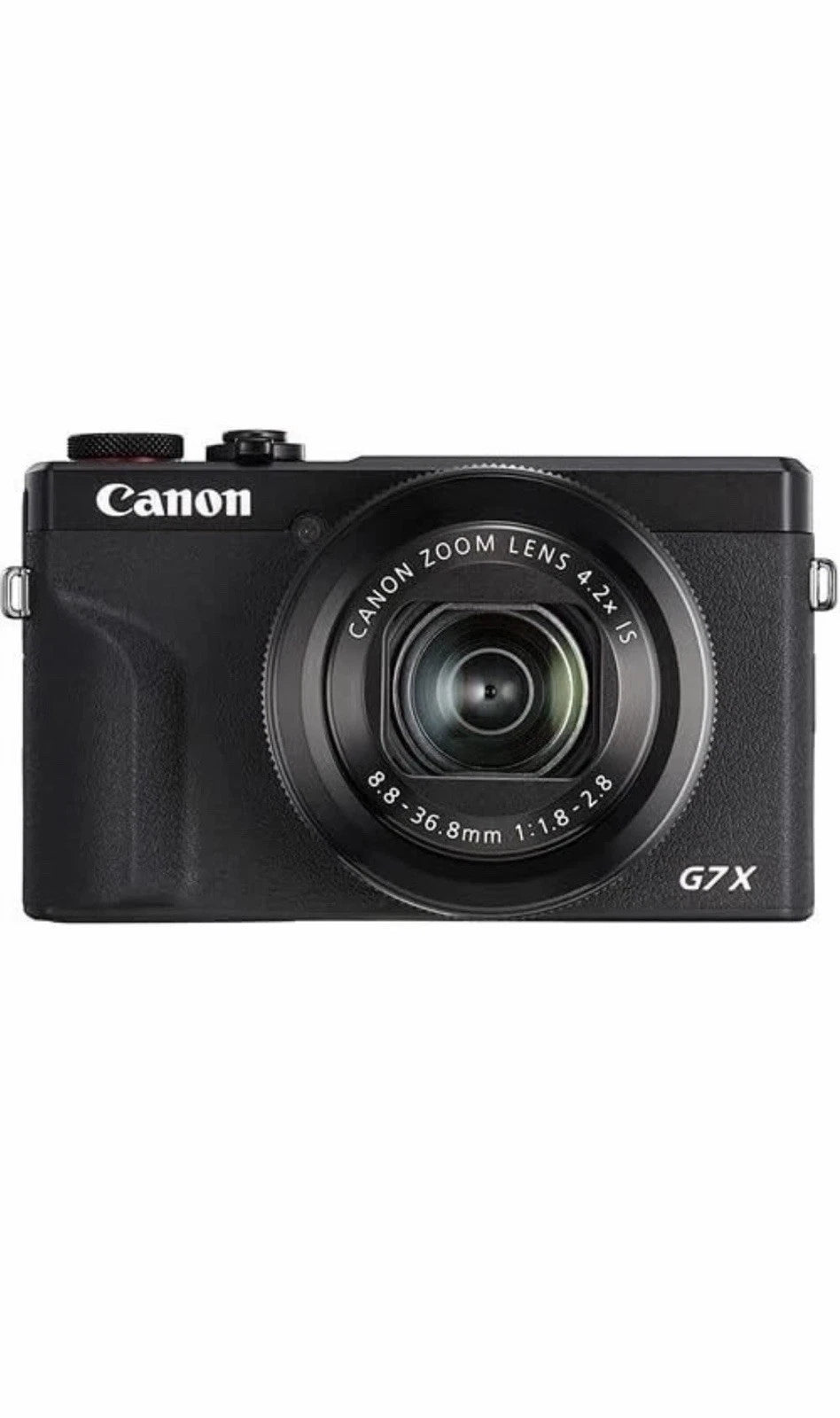 Canon PowerShot G7 X Mark III Point & Shoot Digital Camera – 20.1 MP, 4.2x Zoom, F1.8, 4K Video – Black