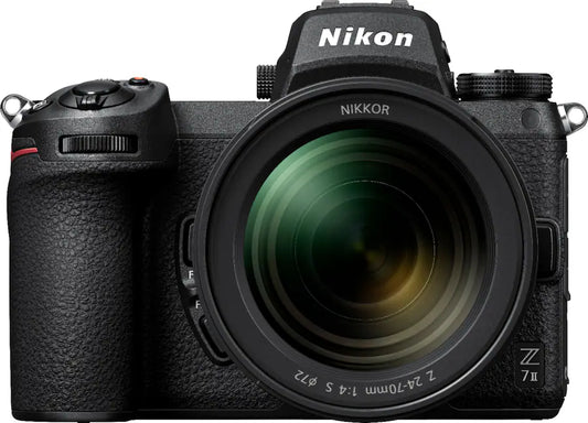 Nikon Z 7II 4K Mirrorless Camera with NIKKOR Z 24-70mm f/4 S Lens - Black