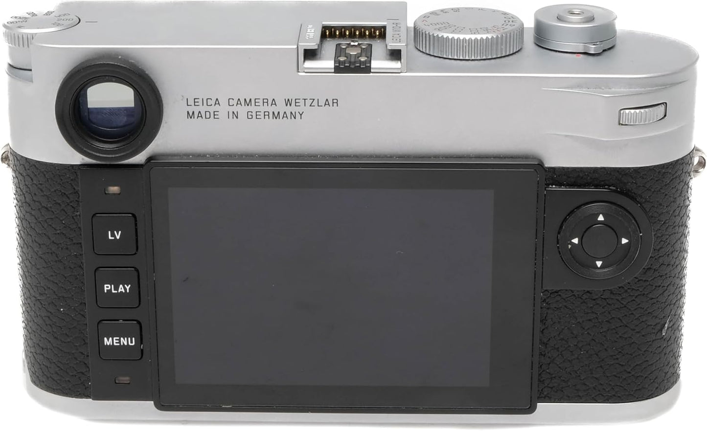 Leica M10-R 40MP Digital Rangefinder Camera - Body Only, Silver Chrome