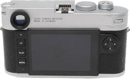 Leica M10-R 40MP Digital Rangefinder Camera - Body Only, Silver Chrome