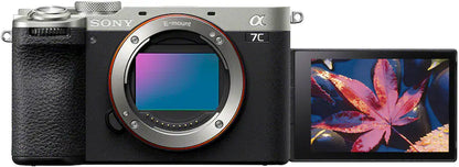 Sony Alpha 7C II Full-Frame Mirrorless Interchangeable Lens Camera (Body Only) – 33 MP – Silver