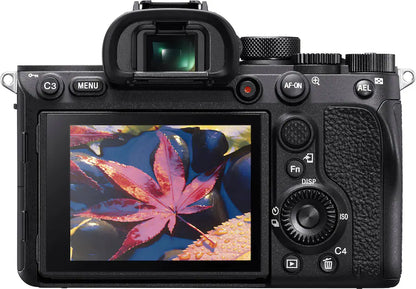 Sony Alpha 7R IV Full-Frame Mirrorless Interchangeable Lens Camera (Body Only) – 61 MP – Black