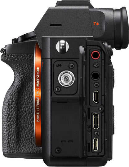 Sony Alpha 7R IV Full-Frame Mirrorless Interchangeable Lens Camera (Body Only) – 61 MP – Black