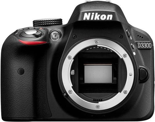 Nikon D3300 24.2MP HD 1080p DSLR Camera - Body Only, Black