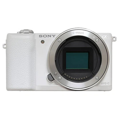 Sony Alpha a5100 APS-C Mirrorless Digital Camera (Body Only) – 24.3 MP with Fast AF – White