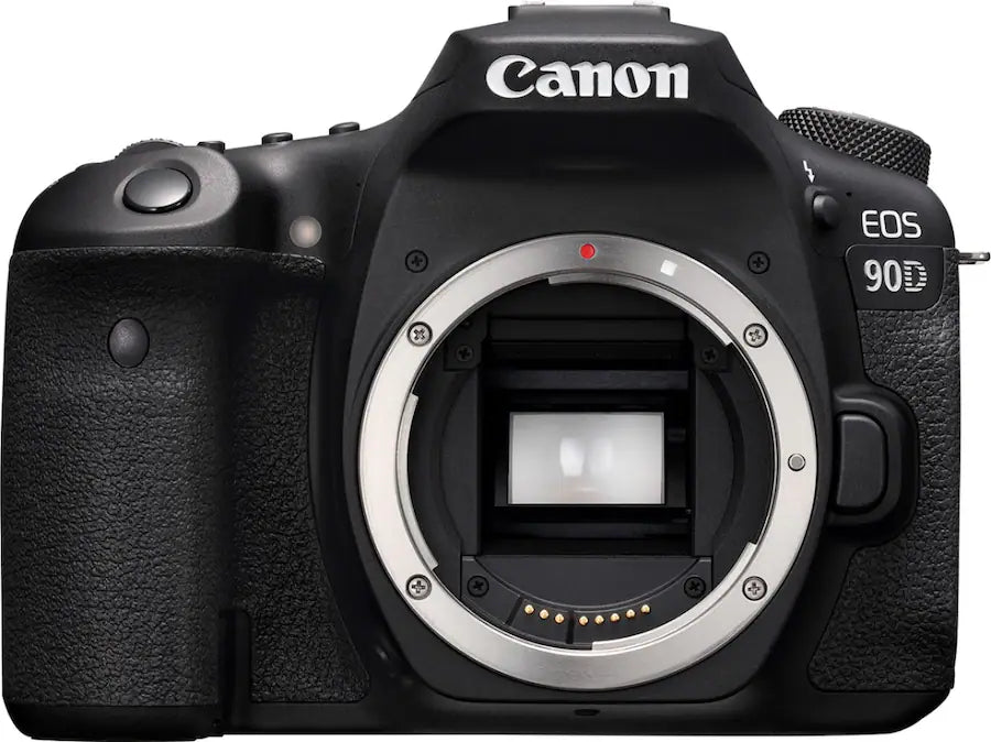 Canon EOS 90D DSLR Camera Body Only (32.5MP APS-C, EF/EF-S Mount, 4K Video, Dual Pixel AF, Wi-Fi, Black)