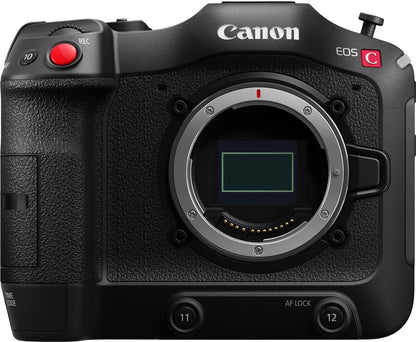 Canon EOS C70 Cinema Camera Body Only (Super 35mm DGO Sensor, RF Mount, 4K Video, Dual Pixel AF, Wi-Fi, Black)