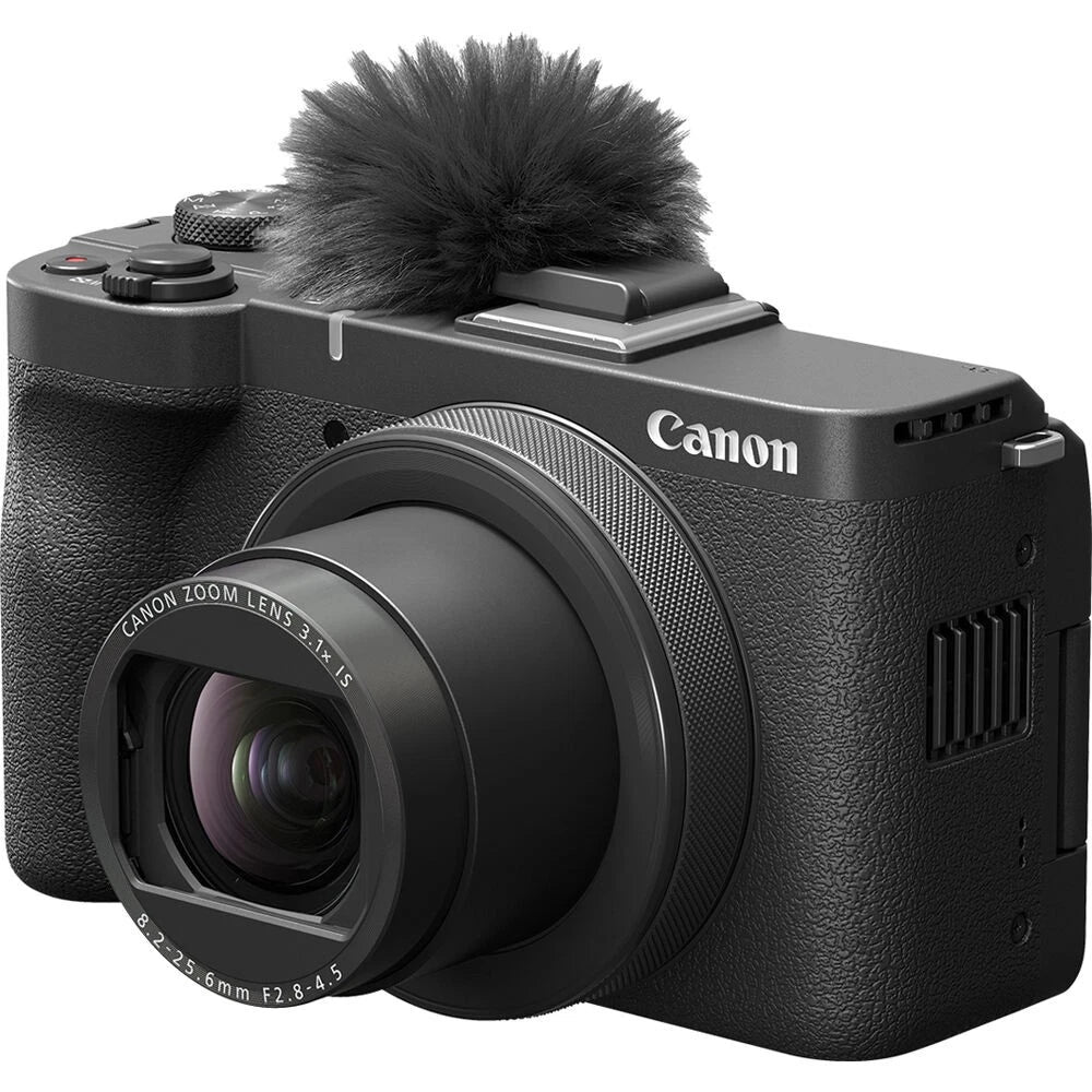 Canon PowerShot V1 Compact Digital Camera – 1-inch Sensor, 4K Video & F1.8 Lens – Black