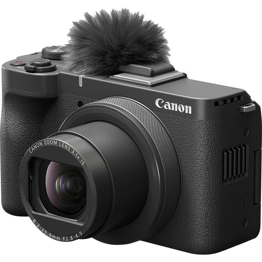 Canon PowerShot V1 Compact Digital Camera – 1-inch Sensor, 4K Video & F1.8 Lens – Black
