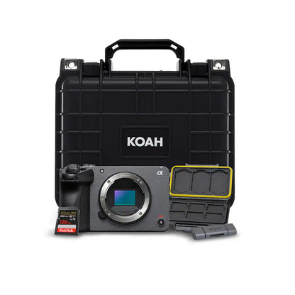 Sony Cinema Line FX30 Super 35 Camera (Body) – Bundle with Hard Case & 128GB CFexpress Card