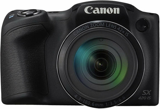 Canon PowerShot SX420 IS Digital Camera - 42x Optical Zoom (PSSX420IS)