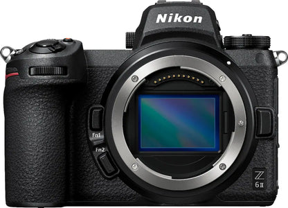 Nikon Z6 II Full-Frame Mirrorless Camera (Body Only) – 24.5 MP with 4K Video – Black