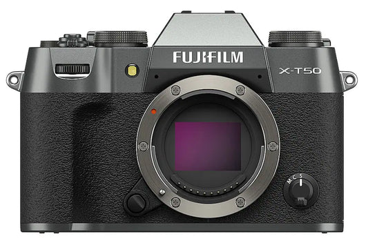 Fujifilm X-T50 APS-C Mirrorless Camera (Body Only) – 40.2 MP & 6.2K Video – Charcoal Silver
