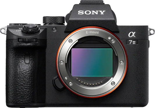 Sony Alpha 7 III Full-Frame Mirrorless Camera (Body Only) – 24.2 MP with 4K Video – Black