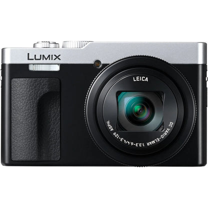 Panasonic Lumix TZ99 (ZS99) Compact Digital Camera – 50x Optical Zoom & 4K Video – Silver (DC-TZ99E-S)