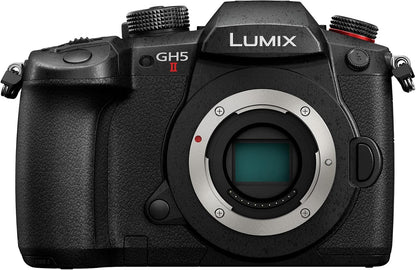 Panasonic LUMIX GH5M2 20.3MP Mirrorless Micro Four Thirds Camera - Live Streaming, 4K 4:2:2 10-Bit, Unlimited Video