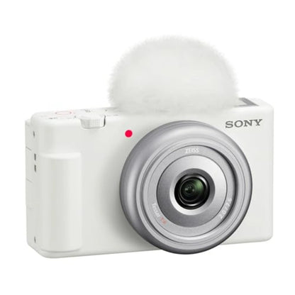 Sony ZV-1F Vlogging Digital Camera – 20.1 MP with 4K Video & F2.0 Ultra-Wide Lens – White