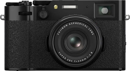 Fujifilm X-Series X100VI Compact Digital Camera – 40.2 MP APS-C with 6K Video – Black