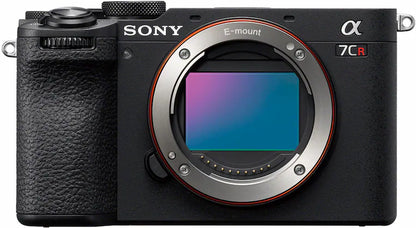 Sony Alpha 7CR Full-Frame Mirrorless Interchangeable Lens Camera (Body Only) – 61 MP Compact – Black