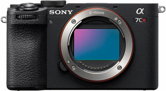 Sony Alpha 7CR Full-Frame Mirrorless Interchangeable Lens Camera (Body Only) – 61 MP Compact – Black