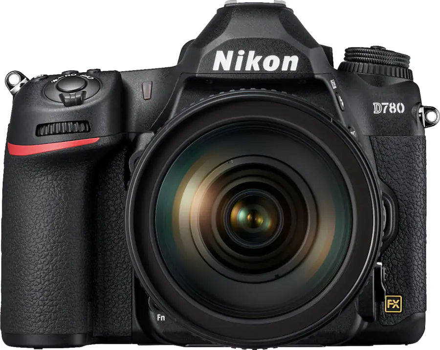 Nikon D780 Full-Frame DSLR Camera with AF-S NIKKOR 24-120mm F4G ED VR Lens – 4K Video – Black