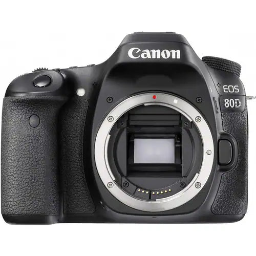 Canon EOS 80D Digital SLR Camera (Body Only) – 24.2 MP APS-C with Full HD Video – Black