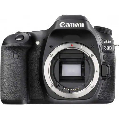 Canon EOS 80D Digital SLR Camera (Body Only) – 24.2 MP APS-C with Full HD Video – Black