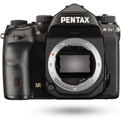 Pentax K-1 Mark II Full-Frame DSLR Camera (Body Only) – 36.4 MP with 5-Axis IBIS – Black