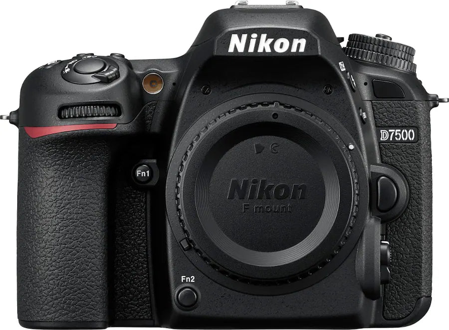 Nikon D7500 DSLR Camera (Body Only) – 20.9 MP APS-C with 4K Video – Black