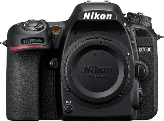 Nikon D7500 DSLR Camera (Body Only) – 20.9 MP APS-C with 4K Video – Black