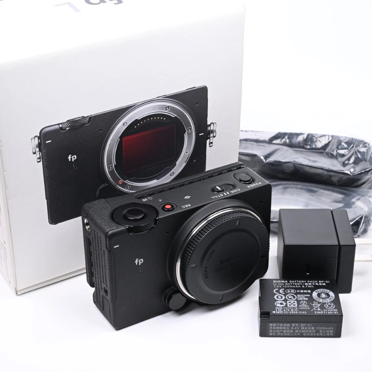 Sigma fp L Full-Frame Mirrorless Digital Camera (Body Only) – 61 MP & Cinema DNG RAW Video