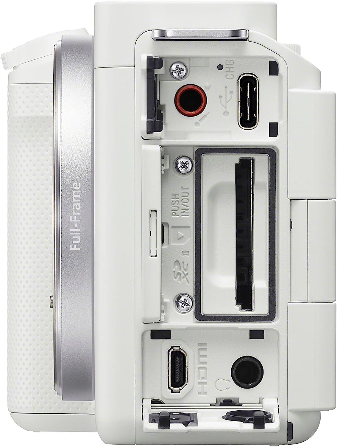 Sony Alpha ZV-E1 Full-Frame Interchangeable Lens Mirrorless Vlog Camera - White Body
