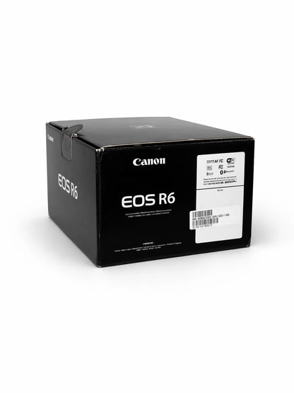 Canon EOS R6 Mirrorless Camera Body Only (20.1MP Full-Frame, RF Mount, 4K Video, Dual Pixel AF II, IBIS, Wi-Fi, Black)