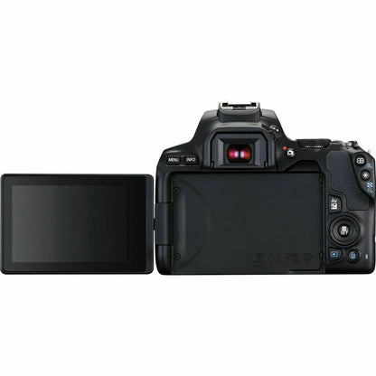 Canon EOS 250D DSLR Camera with 18-55mm f/3.5-5.6 DC III Lens (24.1MP APS-C, EF/EF-S Mount, 4K Video, Dual Pixel AF, Wi-Fi, Black)
