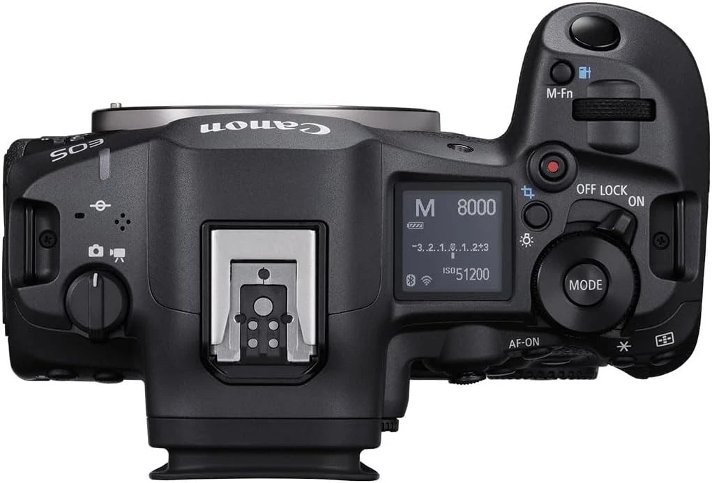 Canon EOS R5 Mark II Mirrorless Camera Body Only (45MP Full-Frame, RF Mount, 8K Video, Dual Pixel AF II, IBIS, Wi-Fi, Black, 6536C002)