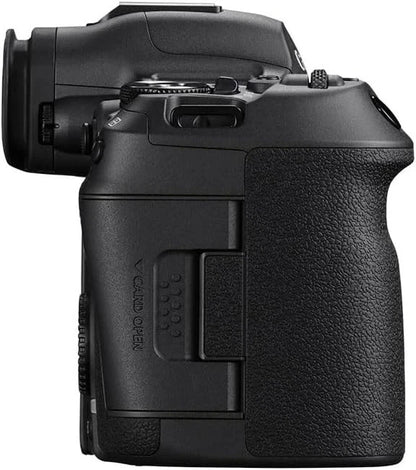 Canon EOS R5 Mark II Mirrorless Camera Body Only (45MP Full-Frame, RF Mount, 8K Video, Dual Pixel AF II, IBIS, Wi-Fi, Black, 6536C002)
