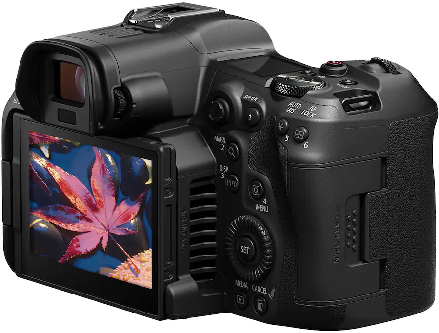 Canon EOS R5 C Mirrorless Cinema Camera Body Only (45MP Full-Frame, RF Mount, 8K Video, Dual Pixel AF, Wi-Fi, Black)