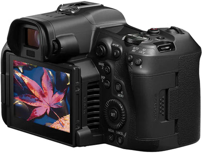 Canon EOS R5 C Mirrorless Cinema Camera Body Only (45MP Full-Frame, RF Mount, 8K Video, Dual Pixel AF, Wi-Fi, Black)