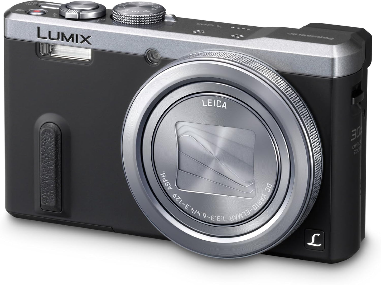 Panasonic Lumix DMC-ZS40S Digital Camera with 3.0-Inch LCD - Silver