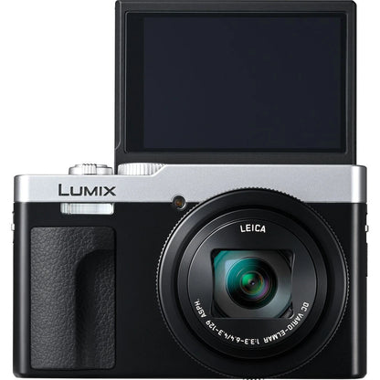Panasonic Lumix TZ99 (ZS99) Compact Digital Camera – 50x Optical Zoom & 4K Video – Silver (DC-TZ99E-S)