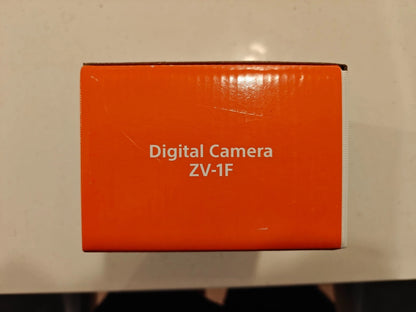 Sony ZV-1F Vlogging Digital Camera – 20.1 MP with 4K Video & F2.0 Ultra-Wide Lens – Black