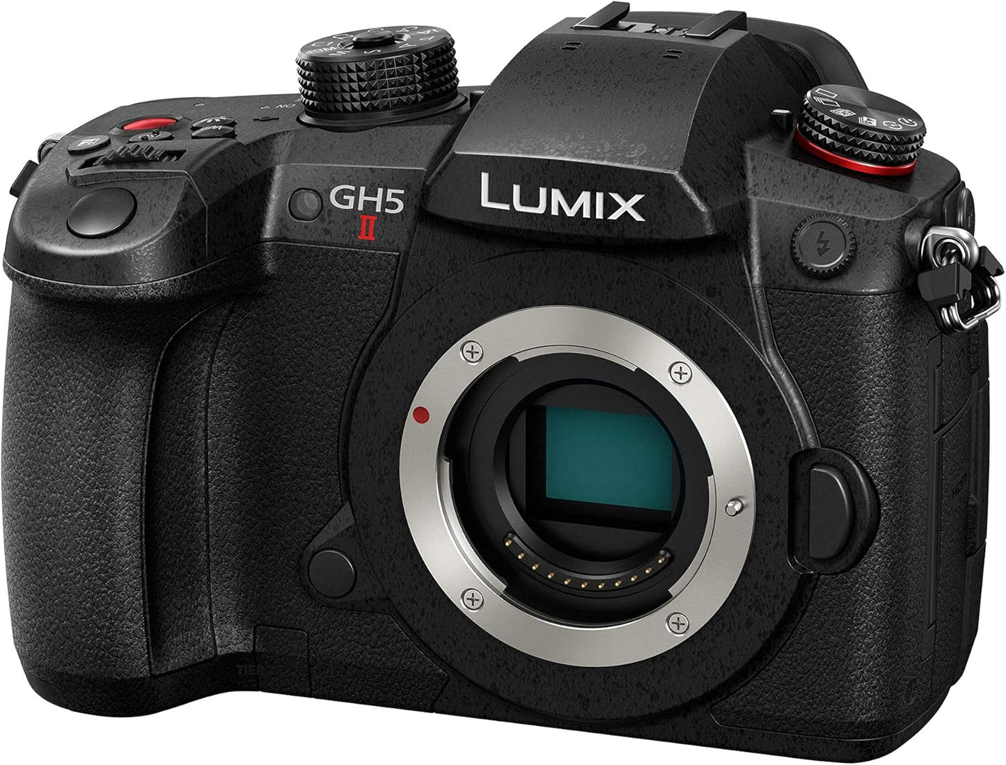 Panasonic LUMIX GH5M2 20.3MP Mirrorless Micro Four Thirds Camera - Live Streaming, 4K 4:2:2 10-Bit, Unlimited Video
