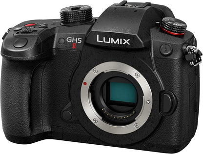 Panasonic LUMIX GH5M2 20.3MP Mirrorless Micro Four Thirds Camera - Live Streaming, 4K 4:2:2 10-Bit, Unlimited Video