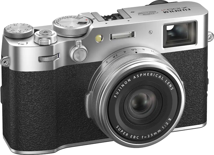 Fujifilm X-Series X100VI Compact Digital Camera – 40.2 MP APS-C with 6K Video – Silver