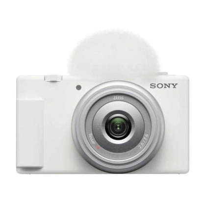 Sony ZV-1F Vlogging Digital Camera – 20.1 MP with 4K Video & F2.0 Ultra-Wide Lens – White